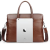 Men's Handbag Business Men's Leather Bag Crossbody Shoulder Bag Men's Bag Business Briefcase Single Horizontal Hand Bag