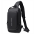 Men's Bag Shoulder Messenger Bag Multifunctional Sports Crossbody Chest Bag USB Charging Port Anti-Theft Fashion Chest Bag
