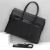 Men's Business Briefcase Large Capacity Shoulder Bag Office Handbag Commute Leisure Waterproof Messenger Bag for Business Trip
