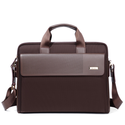 Men's Briefcase Men's Business Commute Casual Handbag File Bag Large Capacity Business Trip One Shoulder Messenger Bag Men