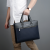New Men's Handbag Large Capacity Business Briefcase Horizontal Business Trip Computer Bag Pu Shoulder Trendy Messenger Bag