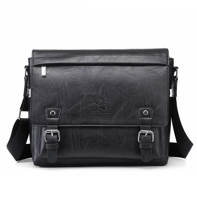 Men's Oblique Shoulder Bag Business Trip Cross-Shoulder Bag for Tablet Men's Shoulder Large-Capacity Crossbody Bag Retro Casual Shoulder Bag