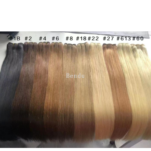 human hair weft brazilian human hair extension brown hair