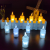 LED Electronic Candle Light Crystal Candle Lamp Simulation Candle Decoration Artistic Taper and Candle Creative Gift Factory Wholesale