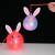 Luminous Rabbit Balloon Light Colorful Flash Rabbit Light Children's School Toys Led Balloon Wholesale Beach Hot Sale