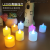 Foreign Trade Hot Sale with Screws Electric Candle Lamp Simulation Smokeless Candles Led Candle Light Manufacturers Cross-Border Supply