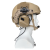 Fast Bullet-Proof Helmet with Sound Pickup Noise Reduction Headset Can Be Linked to Walkie-Talkie