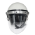 Turkey Helmet Security Equipment White Riot Helmet Security Protective Helmet
