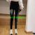 Popular European and American Foreign Trade Modal Elastic Seamless Knitted All-Matching plus Size Outer Wear Ankle-Length Hot Drilling Leggings