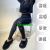 Autumn and Winter New Thickened Modal Cotton Denim-like Printed Leggings High Waist High Elastic Fashion All-Match Slimming Slim Fit