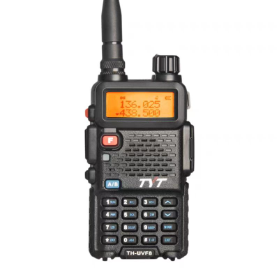 Teyitongtyt th-f8Walkie-Talkie 5W UVDouble Band Double Waiting for Handheld Transceiver Commercial UseTH-UVF8Outdoor Handheld
