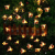 Solar Bee Lighting Chain Led String Lamp Outdoor Atmosphere Courtyard Garden Decorative Lights Christmas Colored Lights