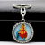 Wholesale Hot Sale Cross-Border Supply Metal Ornament Pendant Micro-Inlaid Keychain Accessory Pendant Bag Small Ornaments