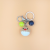 Korean Cross-Border Sold Jewelry Doll Love Jelly Keychain Creative Pendant Bag Car Key Ring Small Gift