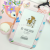 Cartoon Fox Bus Pass Meal Card Subway Entrance Guard Student School Card Sets with Neck Rope School Card Certificate Holder