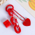 Fresh Acrylic Chain Love Headset Protective Cover Decorative Bag Net Red Keychain Lanyard