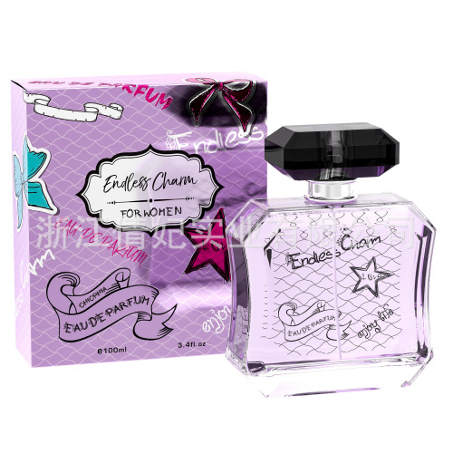 倩妃定制加工100ml邂逅女士香水 情人节礼物礼盒持久清新魅力香水