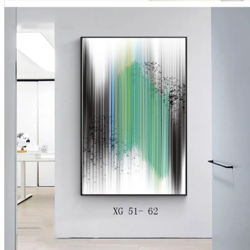 chinese hallway decorative painting living room entrance hall entrance corridor aisle mural modern simple abstract large hanging painting