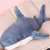 Amazon Ins Internet Celebrity Shark Throw Pillow Plush Toy Big White Shark Doll Ragdoll Broai Doll Wholesale