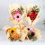 Teacher's Day Gift for Female Teachers in Primary and Secondary Schools Rose Sunflower Bouquet Finished Product Wholesale Kindergarten Graduation Gift