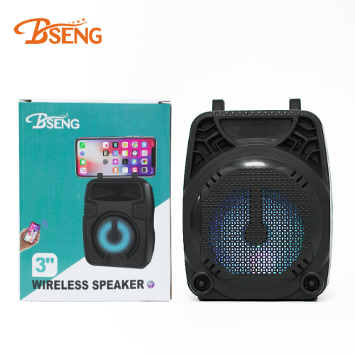 MSA-346LED foreign trade export audio outdoor portable Bluetooth speaker outdoor portable color lights wireless cross-border