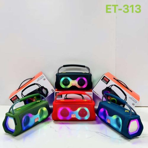 ET-313 Bluetooth speaker and horse lights are popular in South America