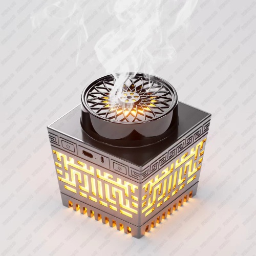 中东阿拉伯电子电动香炉bukhoor小夜灯蓝牙 音箱/音响 阿拉伯燃烧