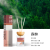 New Wooden Lid Reed Diffuser Essential Oil Long-Lasting Fragrance Hotel Indoor Bathroom Deodorant Aroma Decoration Wholesale