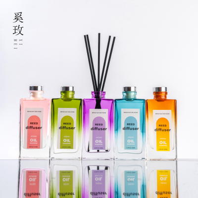 Cross-Border Reed Diffuser Essential Oil Domestic Toilet Hotel Indoor Air Freshener Rattan Large Bottle Aromatherapy Wholesale