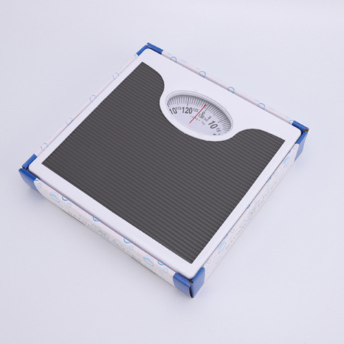 家用防滑铁皮机械人体称印花秤 人体秤人体健康称 浴室称健康称
