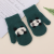 New Cartoon Warm Gloves Men's and Women's Winter Students Korean-Style Wool Cycling Gloves Cute Knitting Gloves