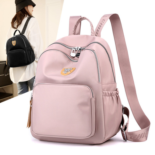 驰豹跨境新款尼龙双肩包批发大容量休闲通勤背包潮旅行大学生书包