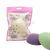 Konjac Face Washer Cleansing Cotton Multi-Color Hemisphere Semicircle Powder Puff Face Washing Sponge Wholesale Factory Supply