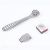 Factory Direct Sales Stainless Steel Foot Scraping Knife Foot Grinder Aluminum Box Set Rub Foot Board Pedicure Blade Tool