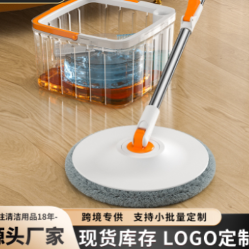 Factory Lazy Household Clean Sewage Separation Hand Wash Free Rotating mop Artifact with Bucket Mop Absorbent Flat Mop