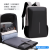 Cross border preferred hard shell computer bag business and leisure backpack USB charging Oxford fabric source factory