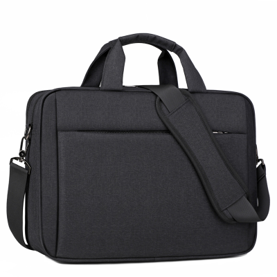 Cross border wholesale laptop bags simple diagonal briefcase, large capacity waterproof Oxford fabric source factory