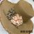 2023 Summer New Style Flanging Small round Hat Korean Style Casual Beach Sun Hat Temperament Straw Hat Ribbon Flower Bowler Hat