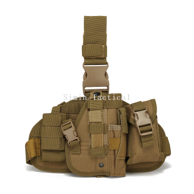 Factory Spot Tactical Holster Dog Bag Legging Bag Molle Attachment Pannier Bag Wild Tactical Combination Leg Warmer