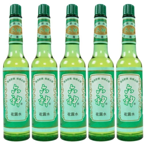 六神花露水195毫升经典玻璃瓶驱蚊止痒香薰拖地有效驱蚊72小时