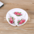 Fruit Plate Creative Three-Grid Dried Fruit Tray Plastic Candy Box Living Room Home European Entry Lux Imitation Porcelain Grid Fruit Plate