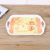 Rectangular Melamine Material Tray Commercial Restaurant Tray Hotel Tray Cake Fast Food Bread Tray Fruit Plate