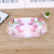 Wide Edge Rounded Melamine Tray Coffee Cup Tray Fashion Melamine Fruit Dessert Tray Simple Dining Tray