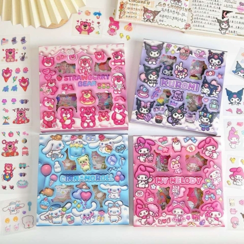 slo stickers 100 pieces do not repeat hand ledger sticker gift box clow m cartoon cute children‘s pet waterproof