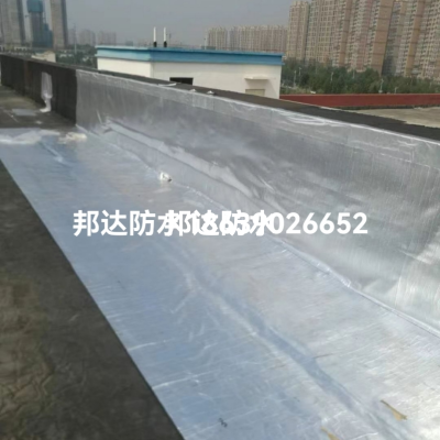 Building Roofing of Steel Structure Special Waterproof Aluminum Rubber Coiled Material Factory Direct Sales Butyl Waterproof Coiled Material Waterproof Heat Insulation Prevention