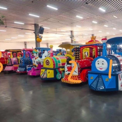 Trackless Train Sightseeing Train Manufacturers Amusement Equipment New Toys Factory Direct Sales at Home and Abroad