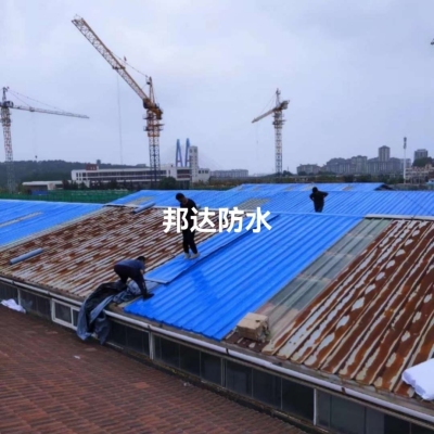 Factory Heat Insulation Waterproof Coiled Material for Colored Steel Tile Workshop Roof Repair Leak Special Self-Adhesive Waterproofing Membrane