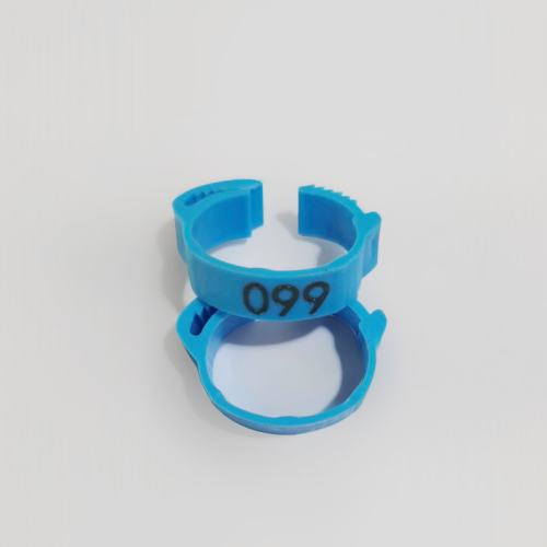Customized Adjustable Chicken， Duck and Goose Ankle Ring Buckle Poultry Plastic Foot Ring Separable Mold Identification Ring Laser Sculpture Size Adjustable