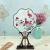 Double Sided Embroidery Semi-Permeable Chinese Style Costume Fan Han Chinese Clothing Cheongsam Circular Fan Temple Fan Tassel Dance Photo Props