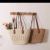New Woven Bag Women's Straw Bag Literary Simple and Fresh Travel Vacation Leisure Fashion Shoulder Bag Wholesale